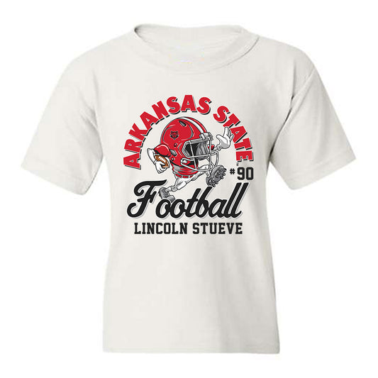 Arkansas State - NCAA Football : Lincoln Stueve - Youth T-Shirt-0
