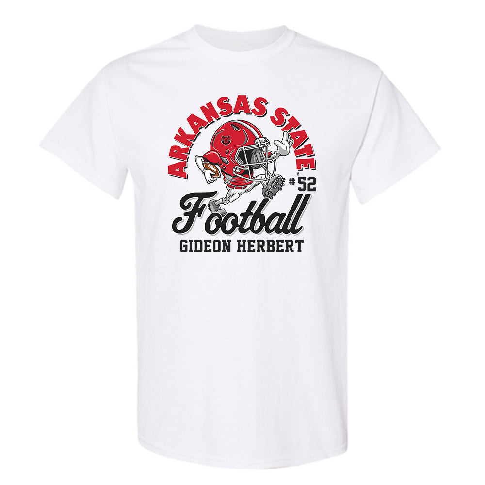 Arkansas State - NCAA Football : Gideon Herbert - T-Shirt-0