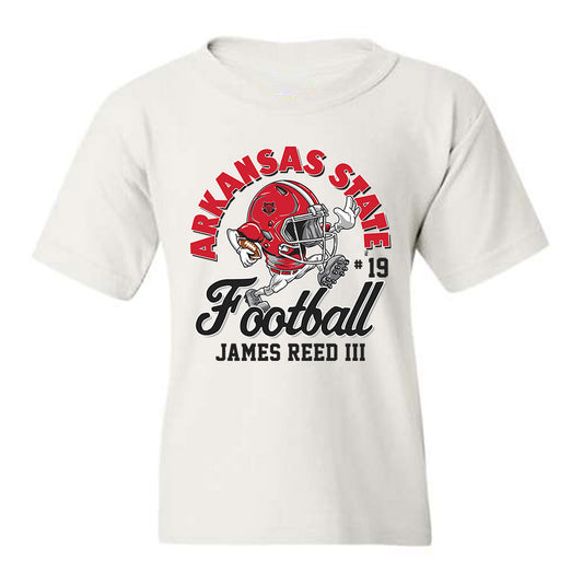 Arkansas State - NCAA Football : James Reed III - Youth T-Shirt