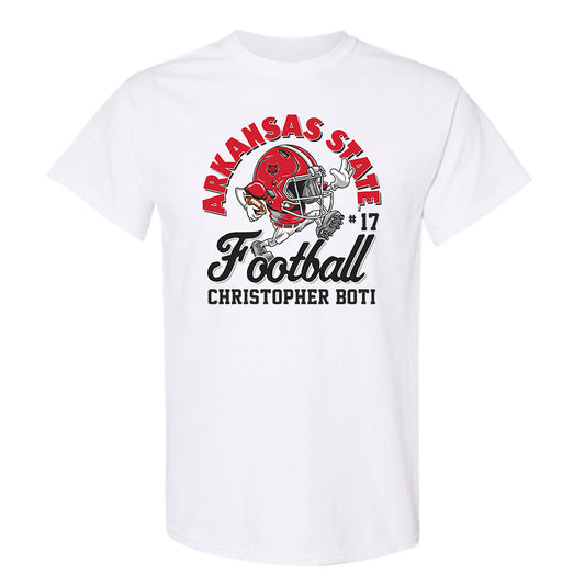 Arkansas State - NCAA Football : Christopher Boti - T-Shirt-0