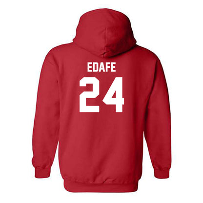 Arkansas State - NCAA Women's Soccer : Omamuzo Edafe - Classic Shersey Hooded Sweatshirt-1