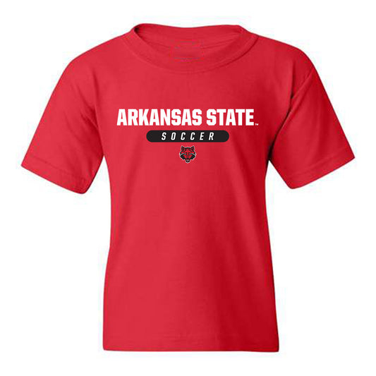 Arkansas State - NCAA Women's Soccer : Grace Agin - Classic Shersey Youth T-Shirt