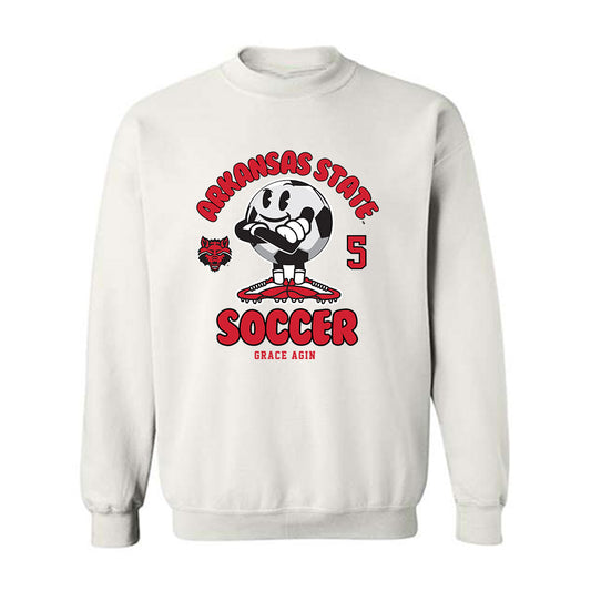 Arkansas State - NCAA Women's Soccer : Grace Agin - Crewneck Sweatshirt