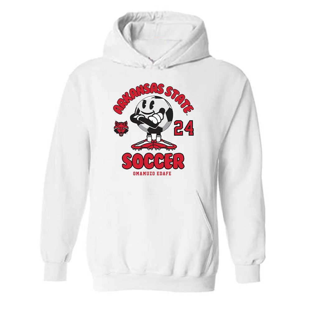 Arkansas State - NCAA Women's Soccer : Omamuzo Edafe - Hooded Sweatshirt-0