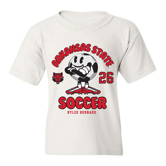 Arkansas State - NCAA Women's Soccer : Rylee Bernard - Youth T-Shirt