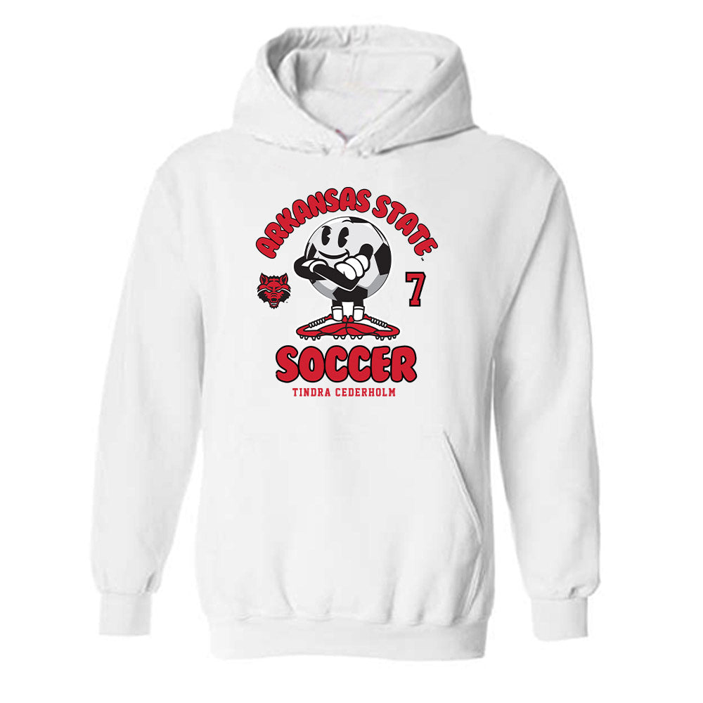 Arkansas State - NCAA Women's Soccer : Tindra Cederholm - Hooded Sweatshirt