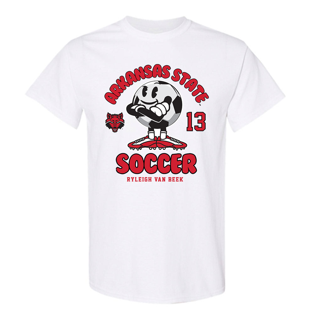 Arkansas State - NCAA Women's Soccer : Ryleigh Van Beek - T-Shirt-0