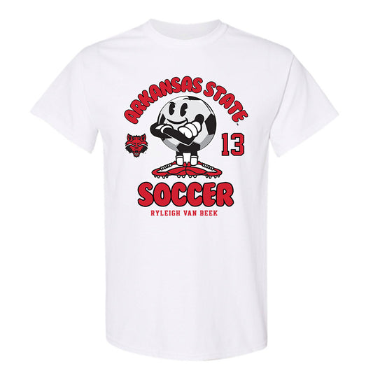 Arkansas State - NCAA Women's Soccer : Ryleigh Van Beek - T-Shirt-0
