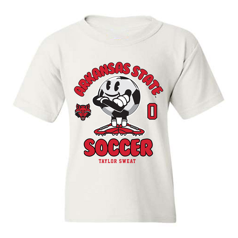 Arkansas State - NCAA Women's Soccer : Taylor Sweat - Youth T-Shirt