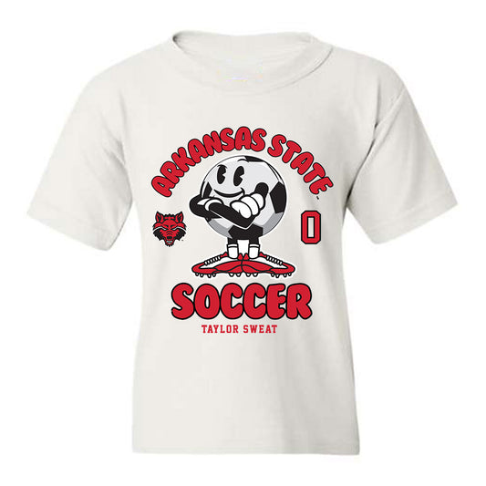 Arkansas State - NCAA Women's Soccer : Taylor Sweat - Youth T-Shirt