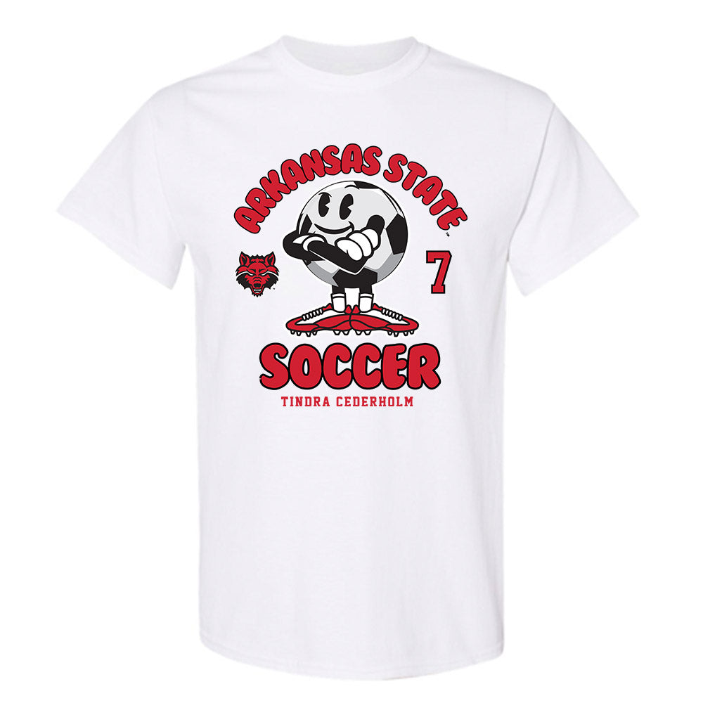 Arkansas State - NCAA Women's Soccer : Tindra Cederholm - T-Shirt