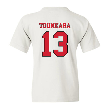 Arkansas State - NCAA Men's Basketball : Aly Tounkara - Youth T-Shirt-1