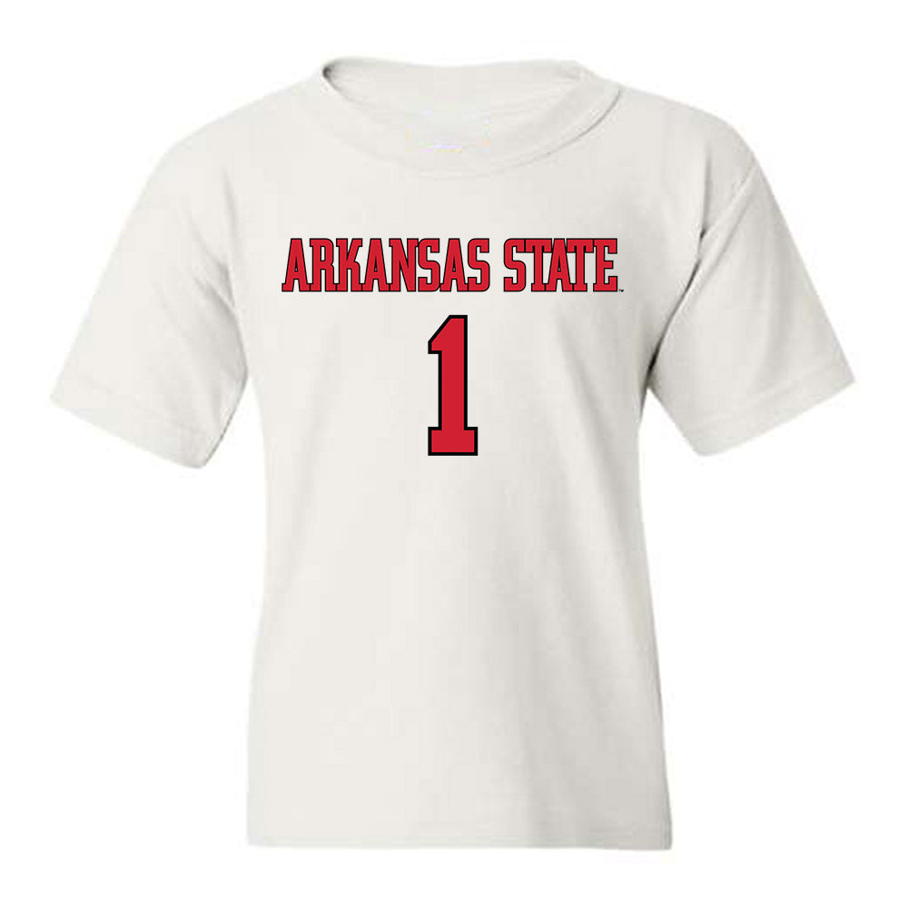 Arkansas State - NCAA Women's Basketball : Crislyn Rose - Youth T-Shirt