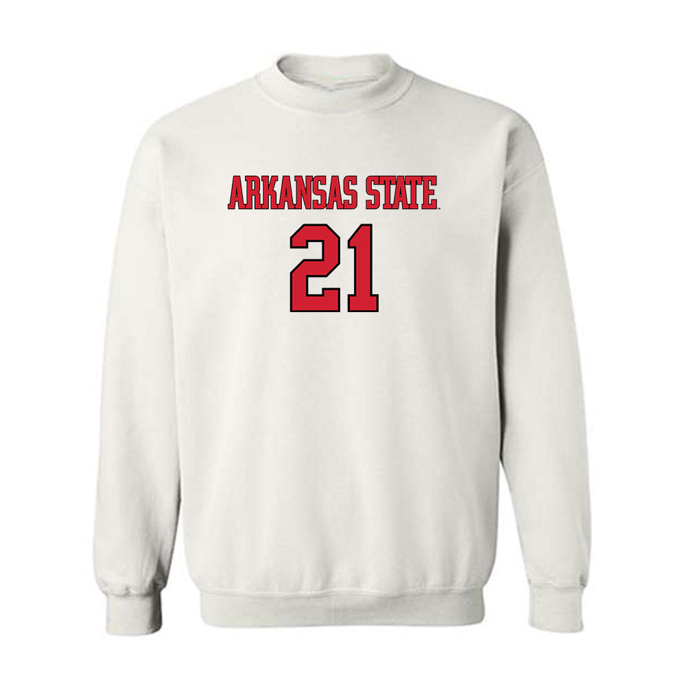 Arkansas State - NCAA Women's Basketball : Zyion Shannon - Crewneck Sweatshirt