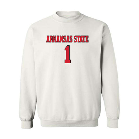 Arkansas State - NCAA Women's Basketball : Crislyn Rose - Crewneck Sweatshirt