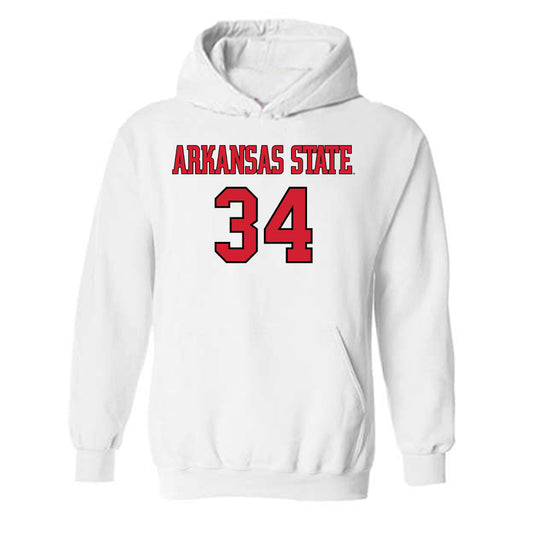 Arkansas State - NCAA Women's Basketball : Cheyenne Forney - Hooded Sweatshirt