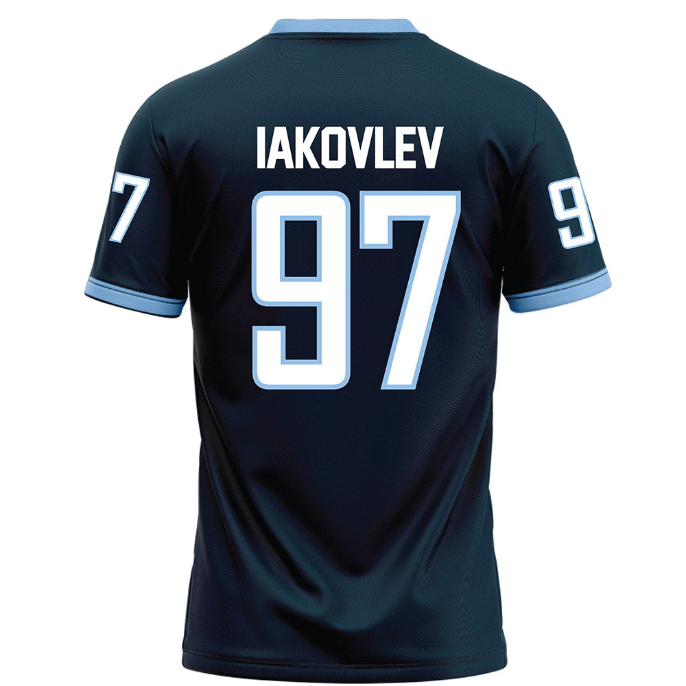 Old Dominion - NCAA Football : Mikhail Iakovlev - Navy Football Jersey-1