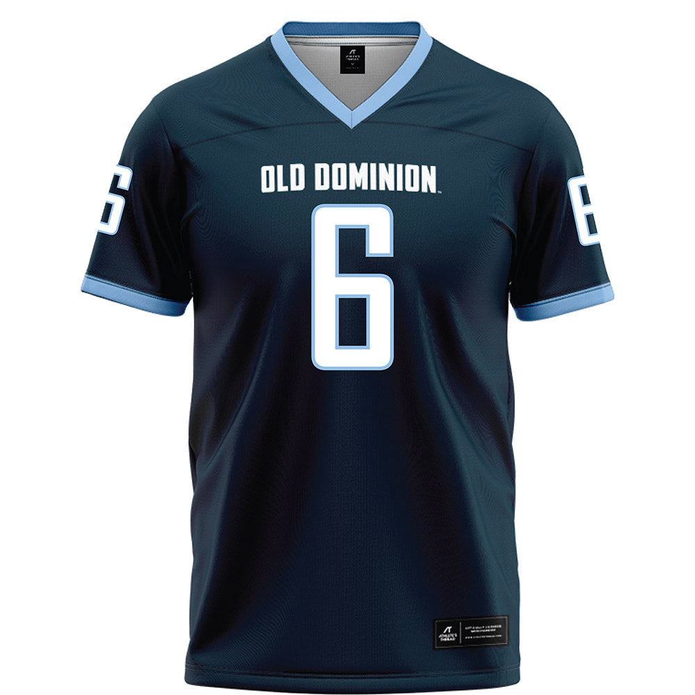 Old Dominion - NCAA Football : Zion Frink - Navy Football Jersey-0