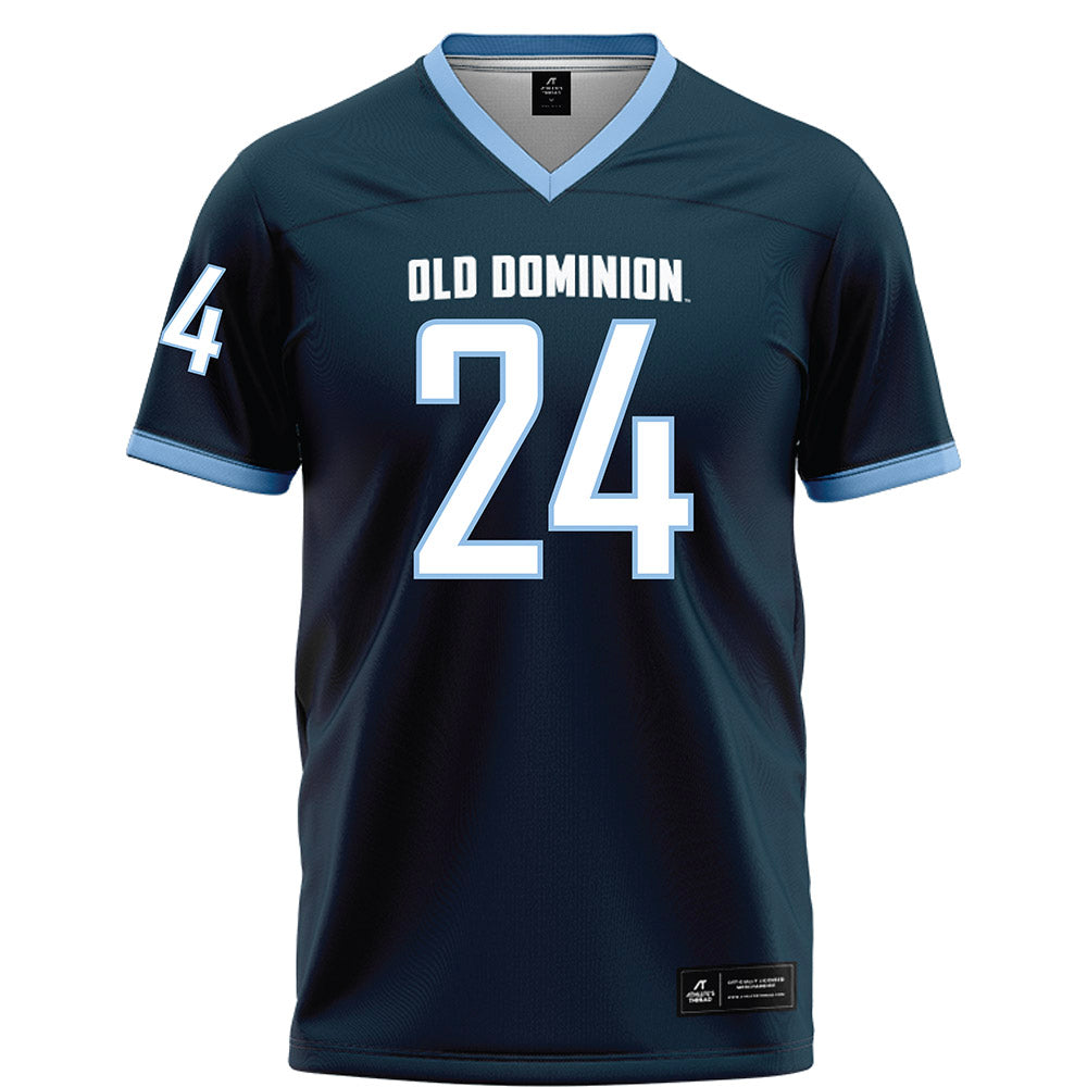 Old Dominion - NCAA Football : Everaud Green - Navy Football Jersey