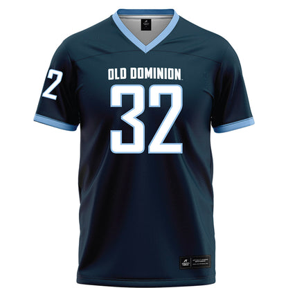 Old Dominion - NCAA Football : Jamez Drummer - Navy Football Jersey