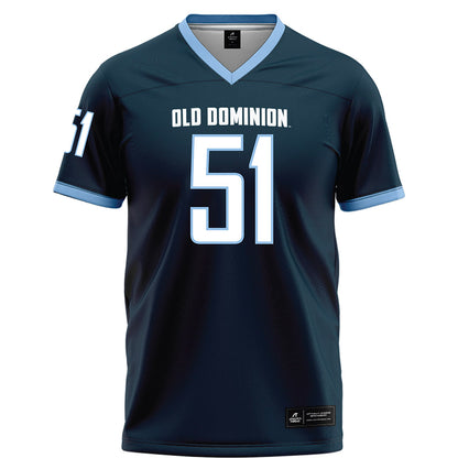 Old Dominion - NCAA Football : Michael Flores - Navy Football Jersey