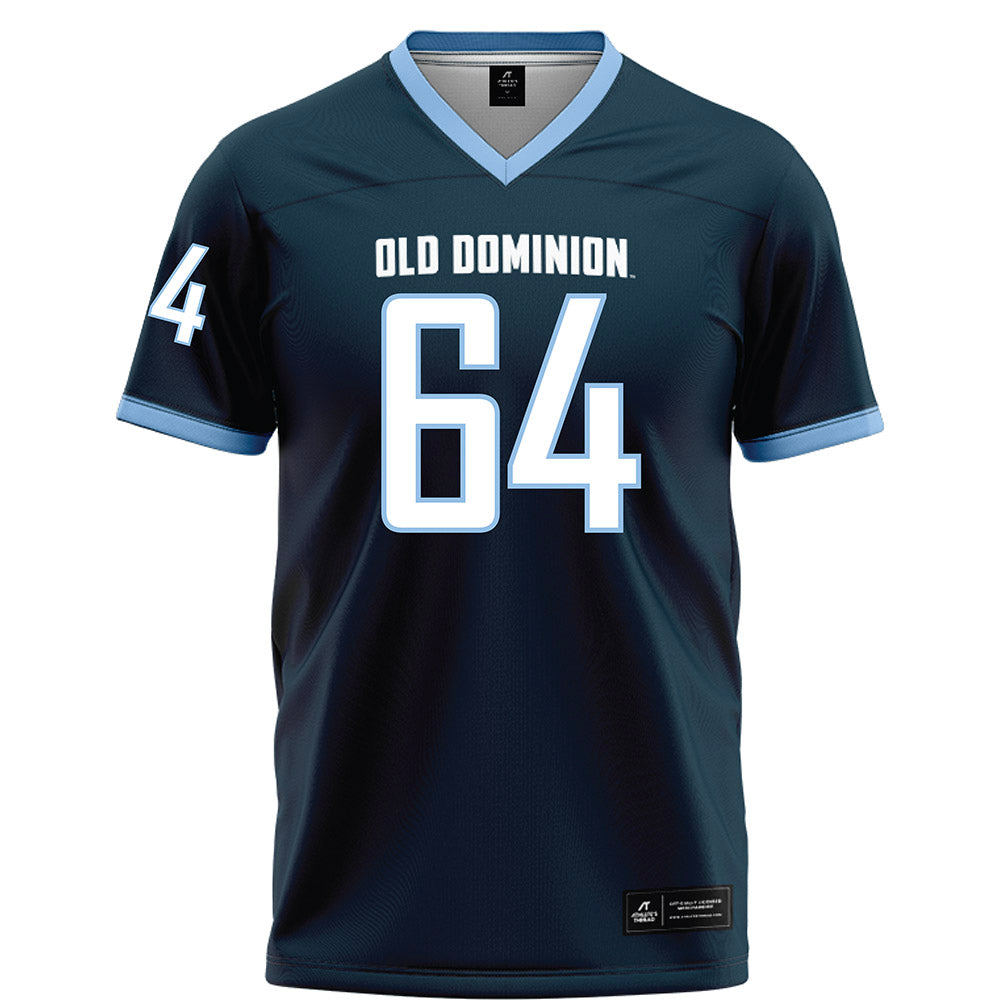 Old Dominion - NCAA Football : Zachary Barlev - Navy Football Jersey