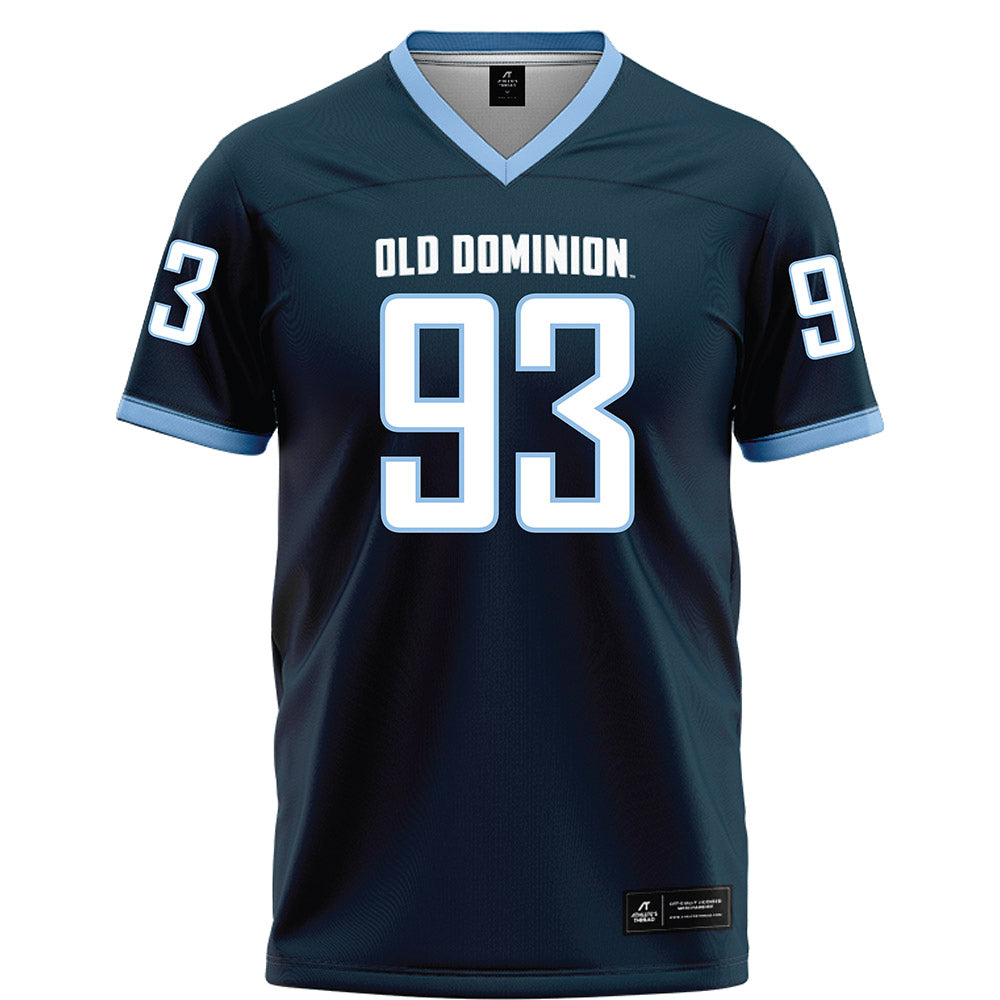 Old Dominion - NCAA Football : Nathanial Eichner - Navy Football Jersey-0