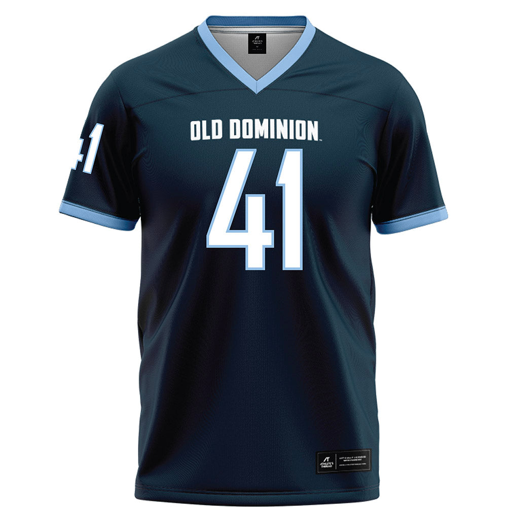 Old Dominion - NCAA Football : Gage Sawyers - Navy Football Jersey