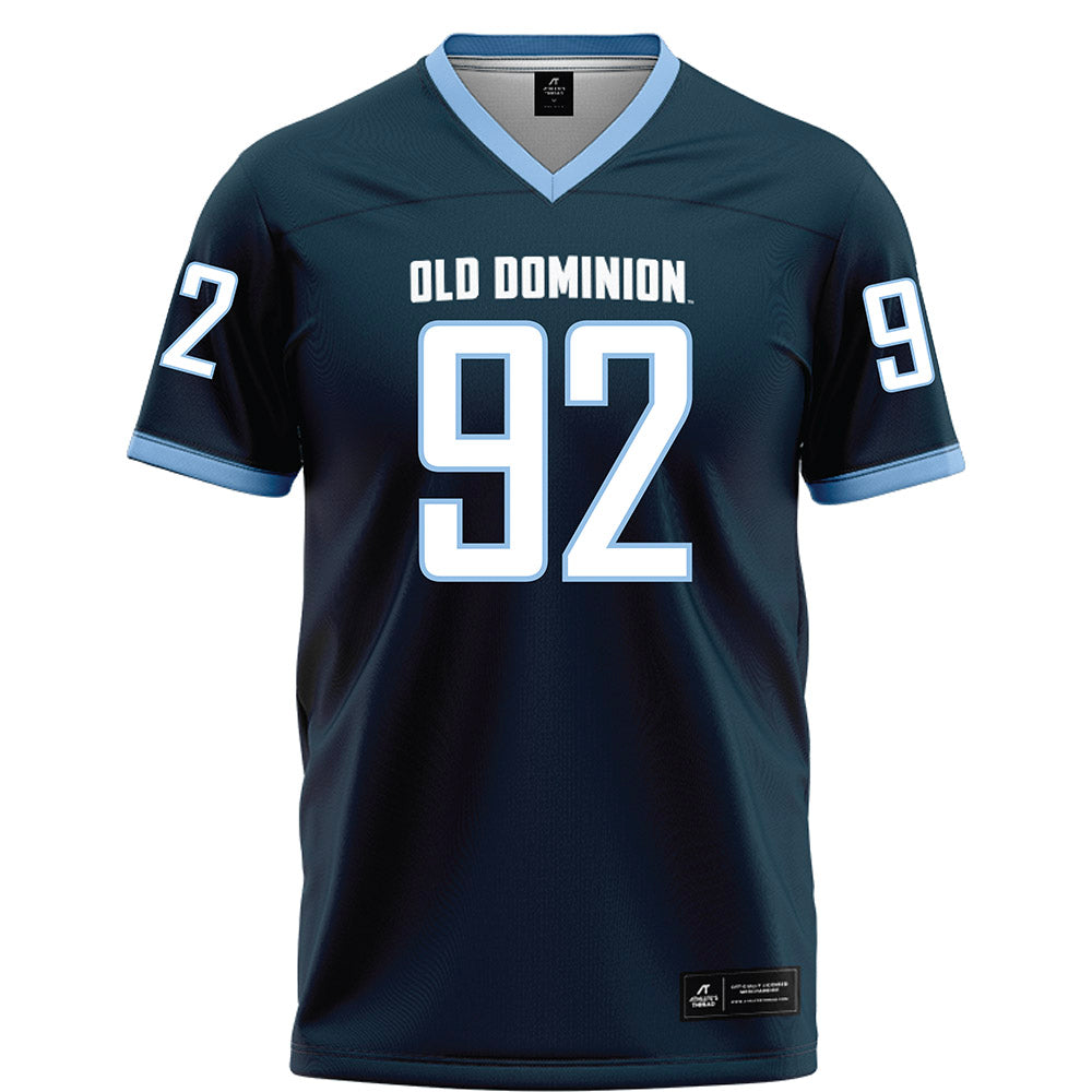 Old Dominion - NCAA Football : Lucas Banks - Navy Football Jersey-0