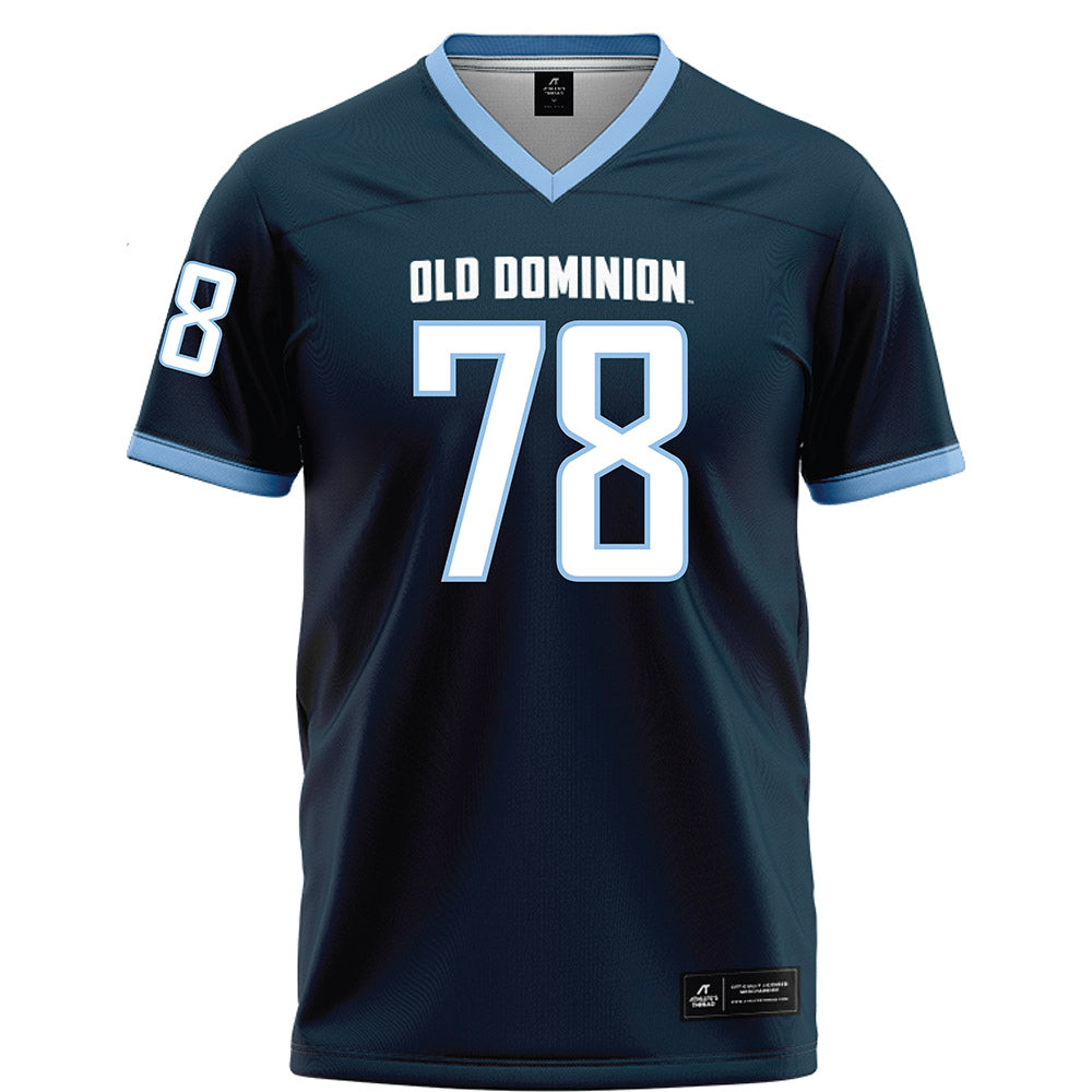 Old Dominion - NCAA Football : Elijah Hoskin - Navy Football Jersey