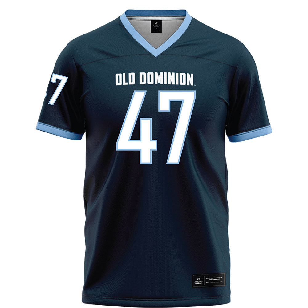 Old Dominion - NCAA Football : Ethan Chang - Navy Football Jersey