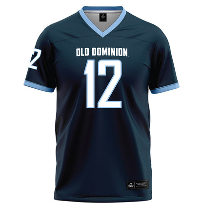 Old Dominion - NCAA Football : Teremun Lott - Navy Football Jersey