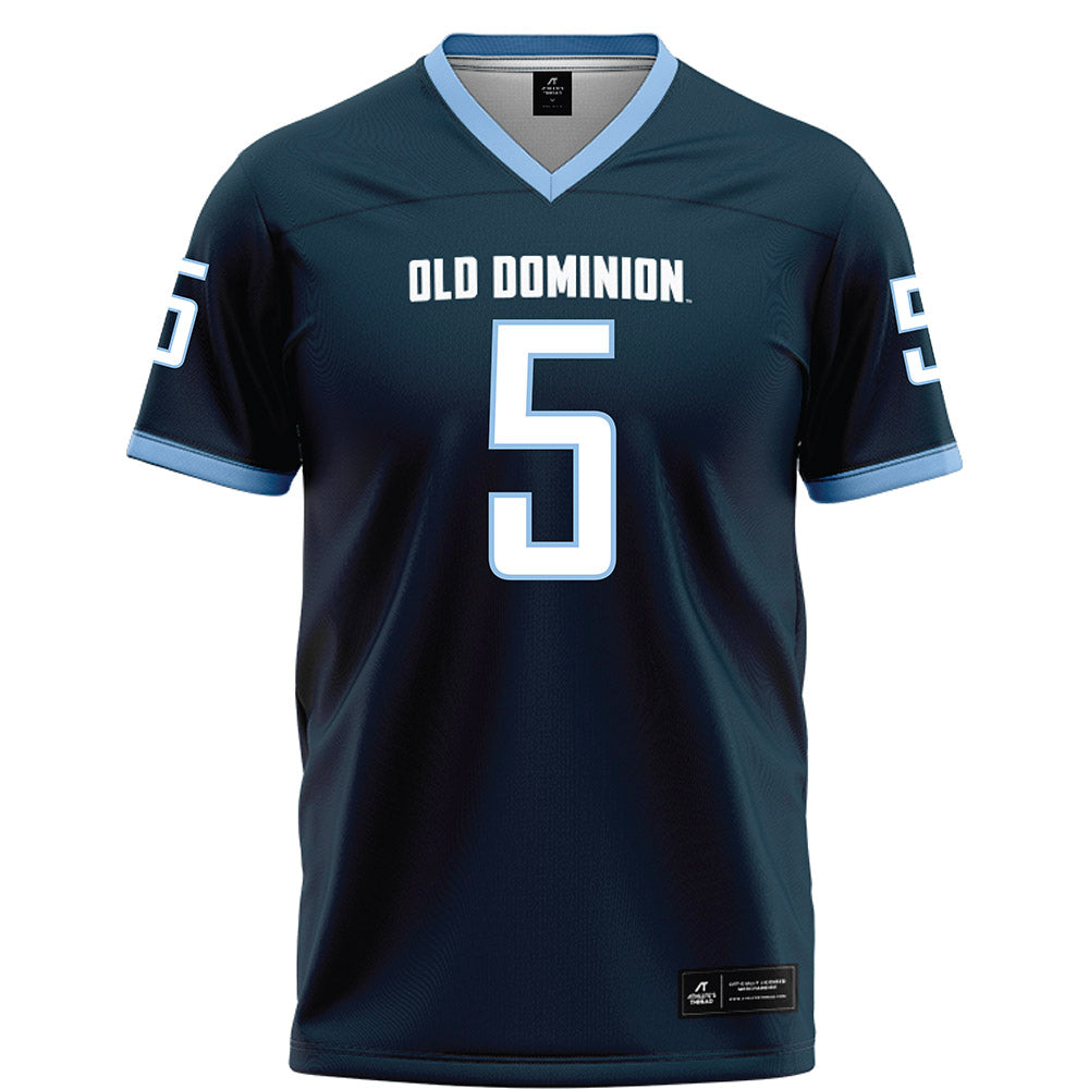 Old Dominion - NCAA Football : Maurki James - Navy Football Jersey-0