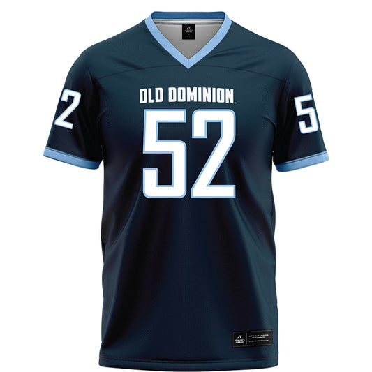 Old Dominion - NCAA Football : Jonathan Bacigalupi - Navy Football Jersey-0