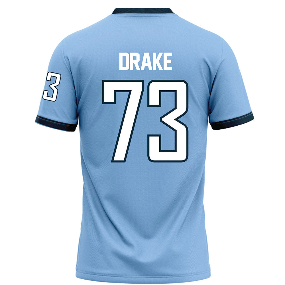 Old Dominion - NCAA Football : Connor Drake - Light blue Football Jersey