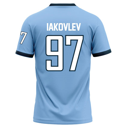 Old Dominion - NCAA Football : Mikhail Iakovlev - Light blue Football Jersey-1