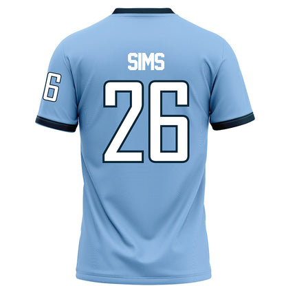 Old Dominion - NCAA Football : Tariq Sims - Light blue Football Jersey