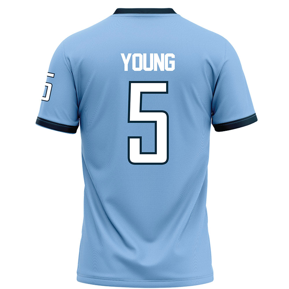 Old Dominion - NCAA Football : Aaron Young - Light blue Football Jersey