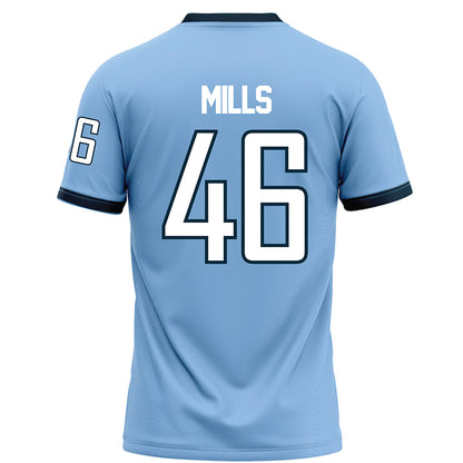 Old Dominion - NCAA Football : Edward Mills - Light blue Football Jersey-1