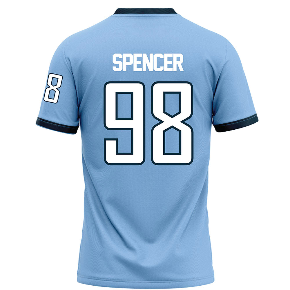 Old Dominion - NCAA Football : Chris Spencer - Light blue Football Jersey