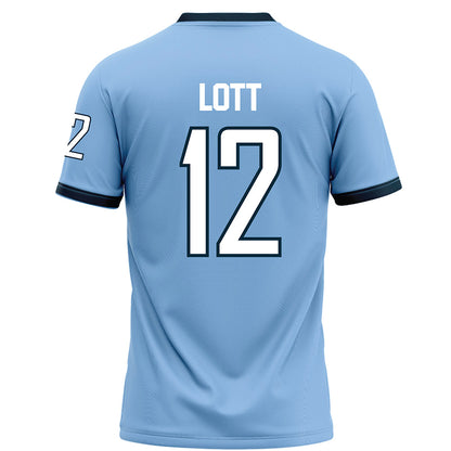 Old Dominion - NCAA Football : Teremun Lott - Light blue Football Jersey