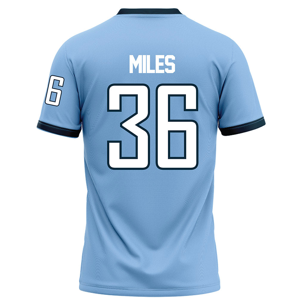 Old Dominion - NCAA Football : Quedrion Miles - Light blue Football Jersey