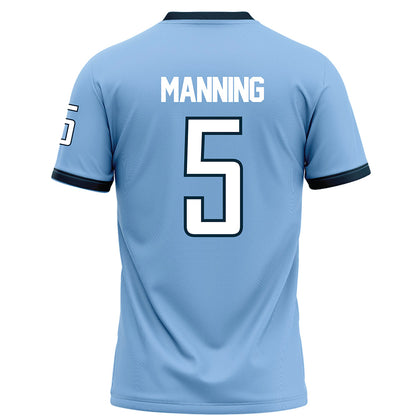 Old Dominion - NCAA Football : Jahron Manning - Light blue Football Jersey