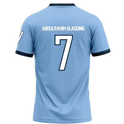 Old Dominion - NCAA Football : Na'eem Abdul-Rahim Gladding - Light blue Football Jersey-1