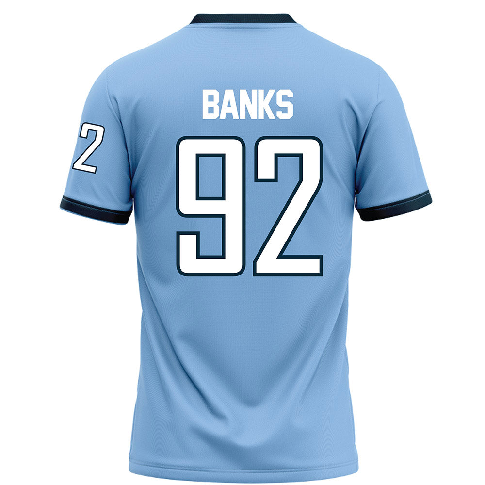 Old Dominion - NCAA Football : Lucas Banks - Light blue Football Jersey-1