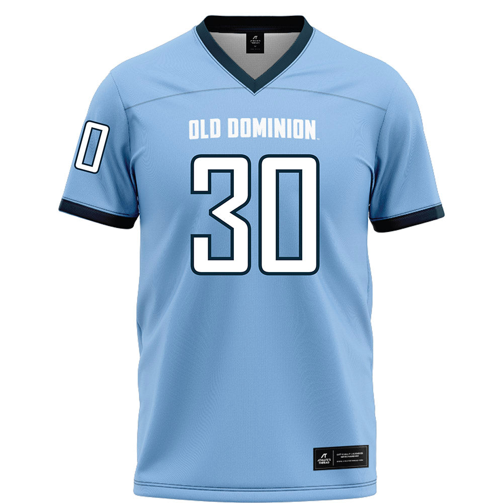 Old Dominion - NCAA Football : Jordan Saunders - Light blue Football Jersey-0