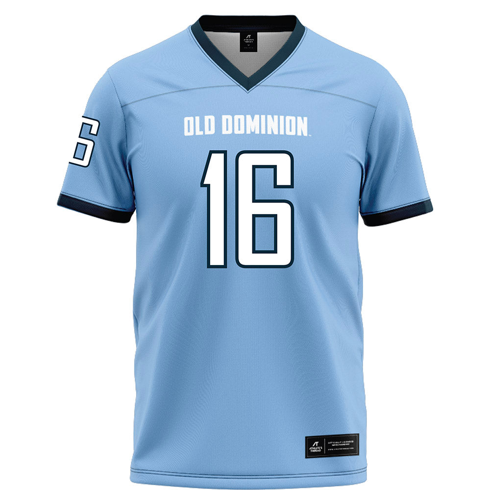 Old Dominion - NCAA Football : Khian'Dre Harris - Light blue Football Jersey