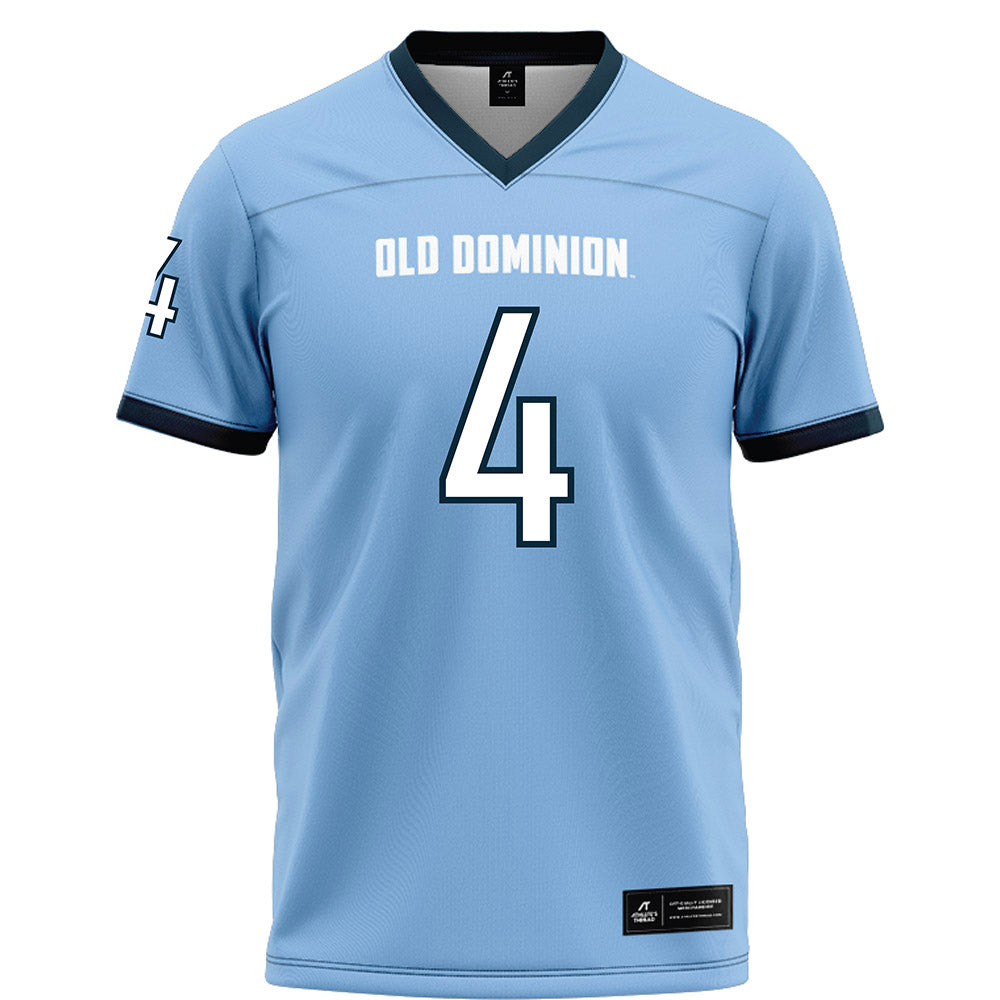 Old Dominion - NCAA Football : Bryce Duke - Light blue Football Jersey