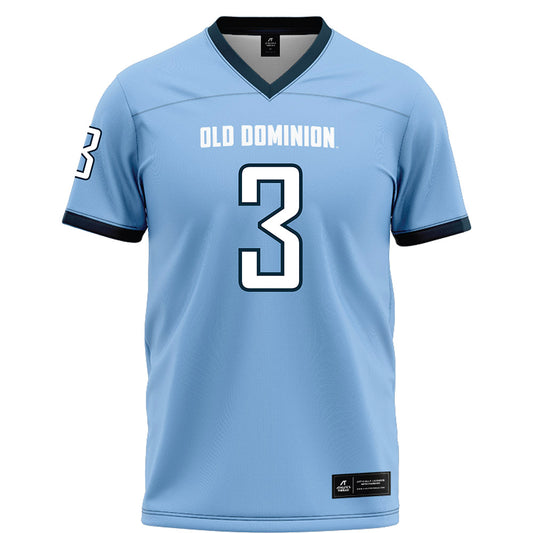 Old Dominion - NCAA Football : Devin Roche - Light blue Football Jersey