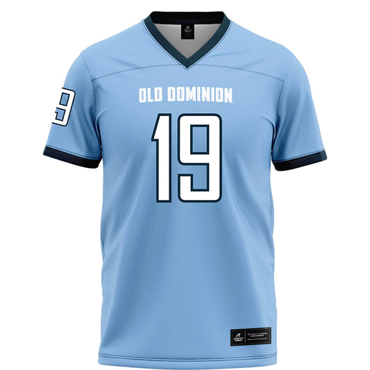 Old Dominion - NCAA Football : Lucas Struck - Light blue Football Jersey-0